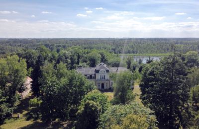 Slott til salgs Mielno, województwo wielkopolskie, Dronefoto