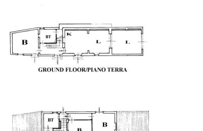 Landhuis te koop Arezzo, Toscane, RIF 2993 Grundriss NG