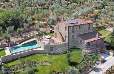 Landsted til salgs Cortona, Toscana, RIF 2986 Ansicht