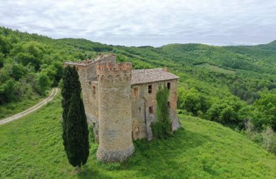 Borg købe 06019 Umbertide, Umbria, Dronefoto