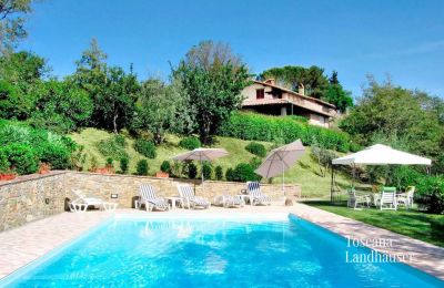 Lantgård till salu Monte San Savino, Toscana, RIF 3008 Rustico und Pool