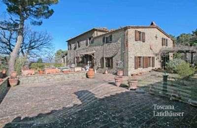 Landhus købe Gaiole in Chianti, Toscana, RIF 3041 große Terrasse