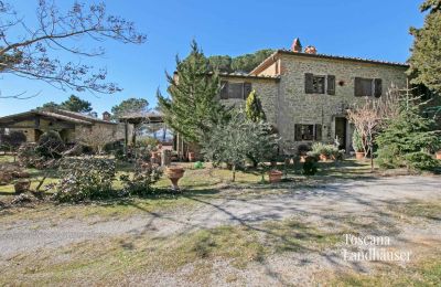 Landhus købe Gaiole in Chianti, Toscana, RIF 3041 Haupthaus und Dependance