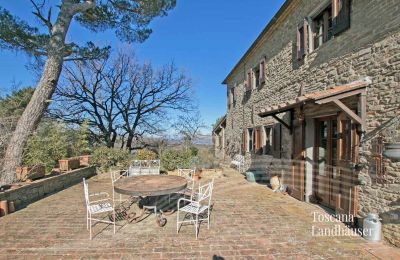 Landhus købe Gaiole in Chianti, Toscana, RIF 3041 Terrasse