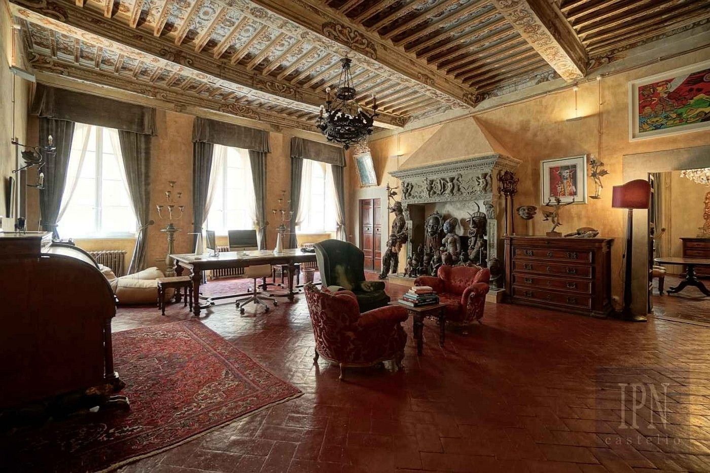 Bilder Cortona: Fantastique apartment in former noble palace