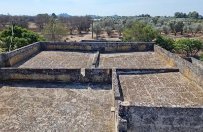 Herregård købe Oria, Puglia, Tagterrasse