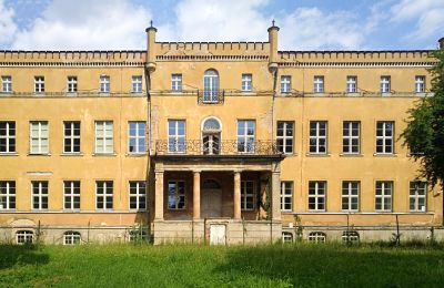 Schloss kaufen powiat gorzowski, gmina Witnica, Dąbroszyn, Pałac w Dąbroszynie, Lebus, Vorderansicht