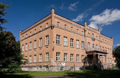 Schloss kaufen powiat gorzowski, gmina Witnica, Dąbroszyn, Pałac w Dąbroszynie, Lebus, Seitenansicht