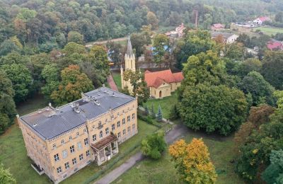 Schloss kaufen powiat gorzowski, gmina Witnica, Dąbroszyn, Pałac w Dąbroszynie, Lebus, © Stowarzyszenie Templum