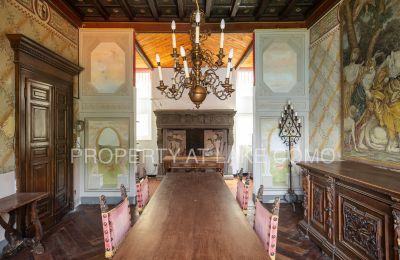 Historische villa te koop Torno, Lombardije, Fireplace