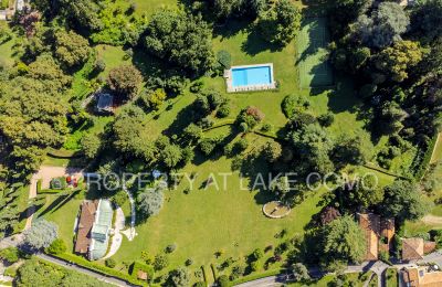 Historisk villa till salu Griante, Lombardiet	, Drone