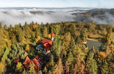 Ejendomme, Eklektisk villa nær Karlovy Vary, 6 hektar jord