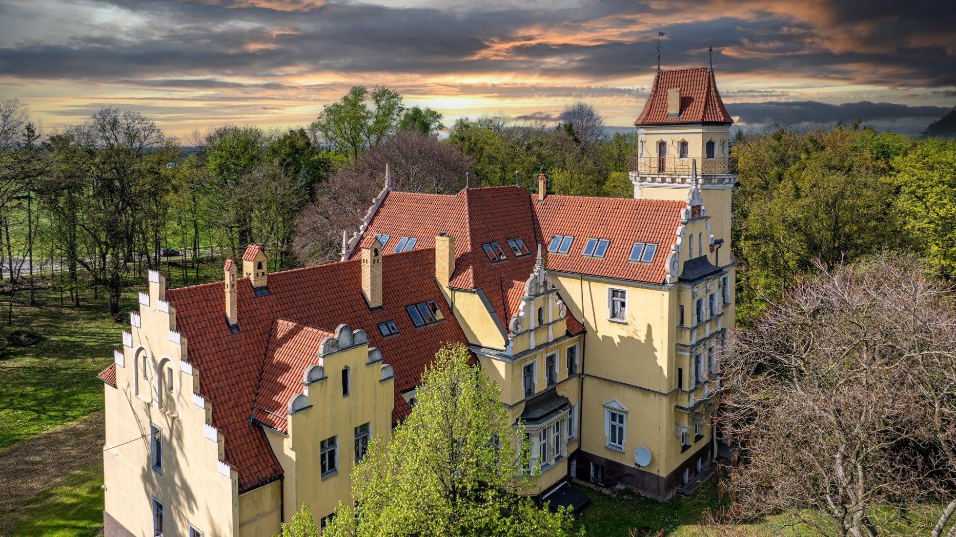 Bilder Ornontowice slott i Polen, Schlesien