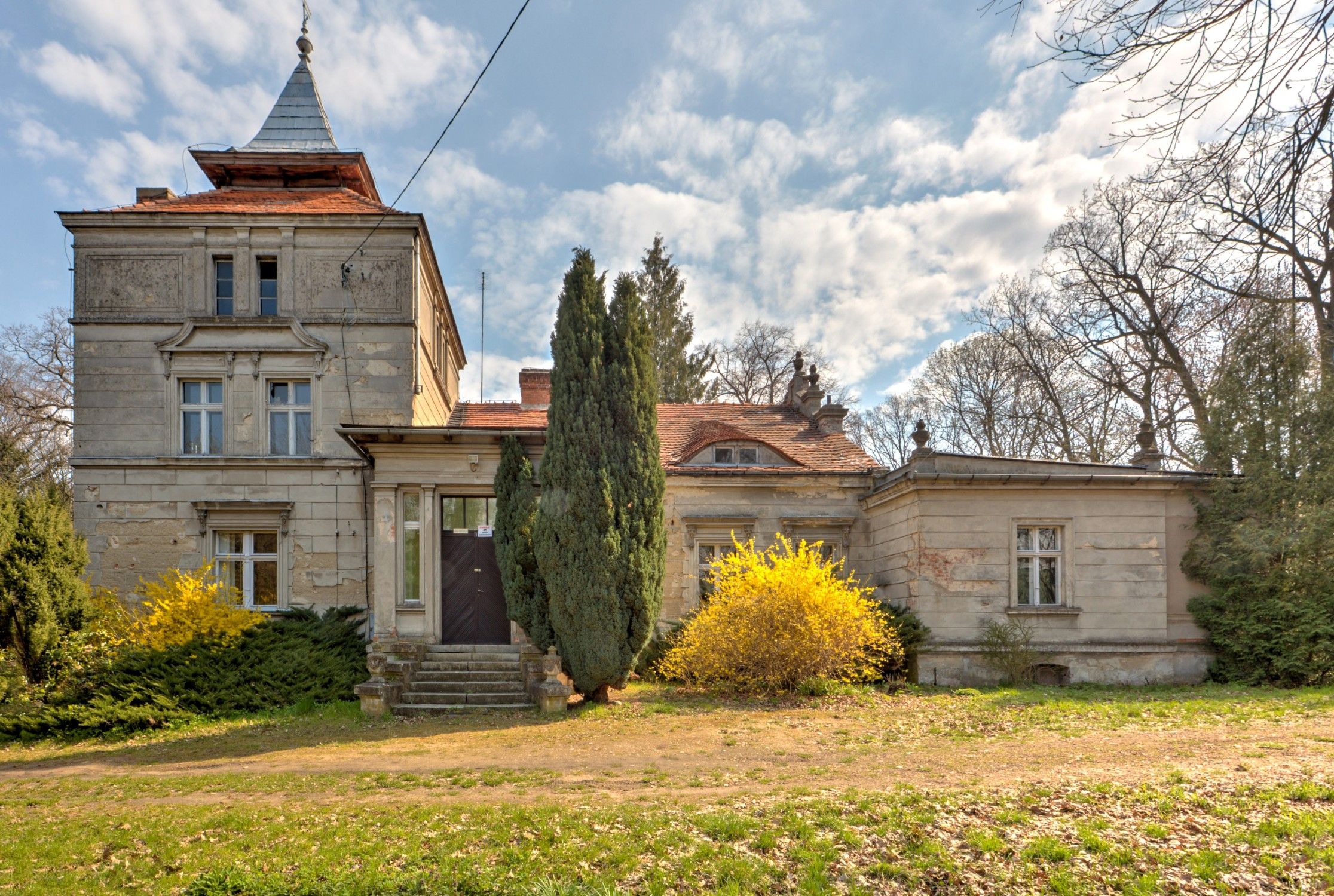 Schloss kaufen Żegrowo, Żegrowo 1, Großpolen, Vorderansicht