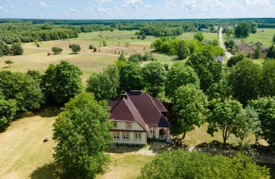 Historisk villa til salgs Piaski, Wolności 19, województwo łódzkie, Dronefoto