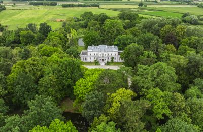 Slott till salu województwo mazowieckie, Drönarbild