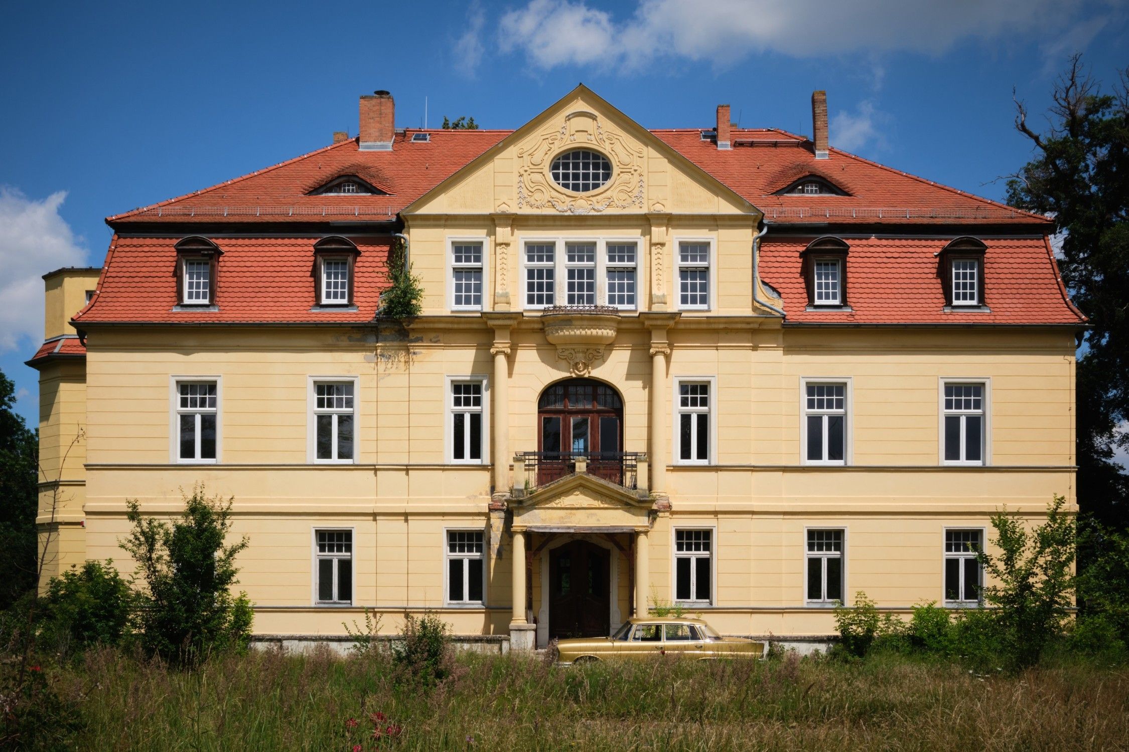 Bilder Herrgård i centrala Tyskland nära Leipzig