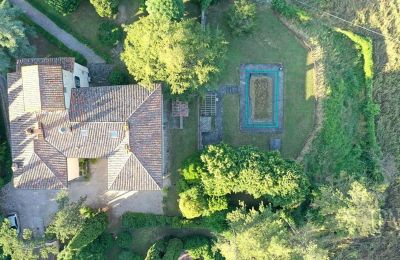 Historisk villa till salu Gragnano, Toscana, Tak