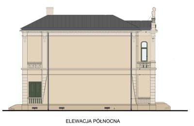 Historisk villa til salgs Piotrków Trybunalski, Jarosława Dąbrowskiego 14, województwo łódzkie, Visualisering