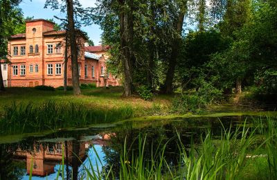 Herregård købe Virķēni, virķēnu muiža, Vidzeme, Dam/sø