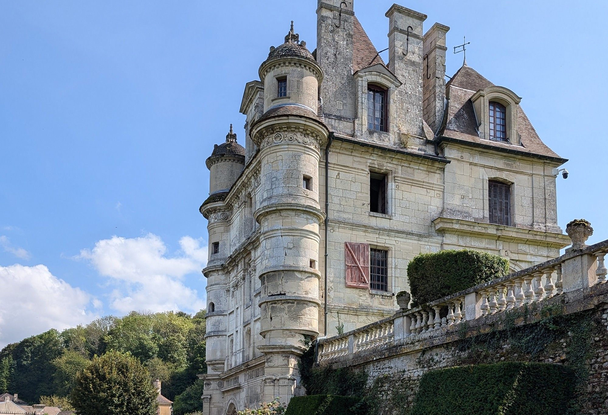 Bilder Fransk slott og praktfulle hager, 60 km fra Paris