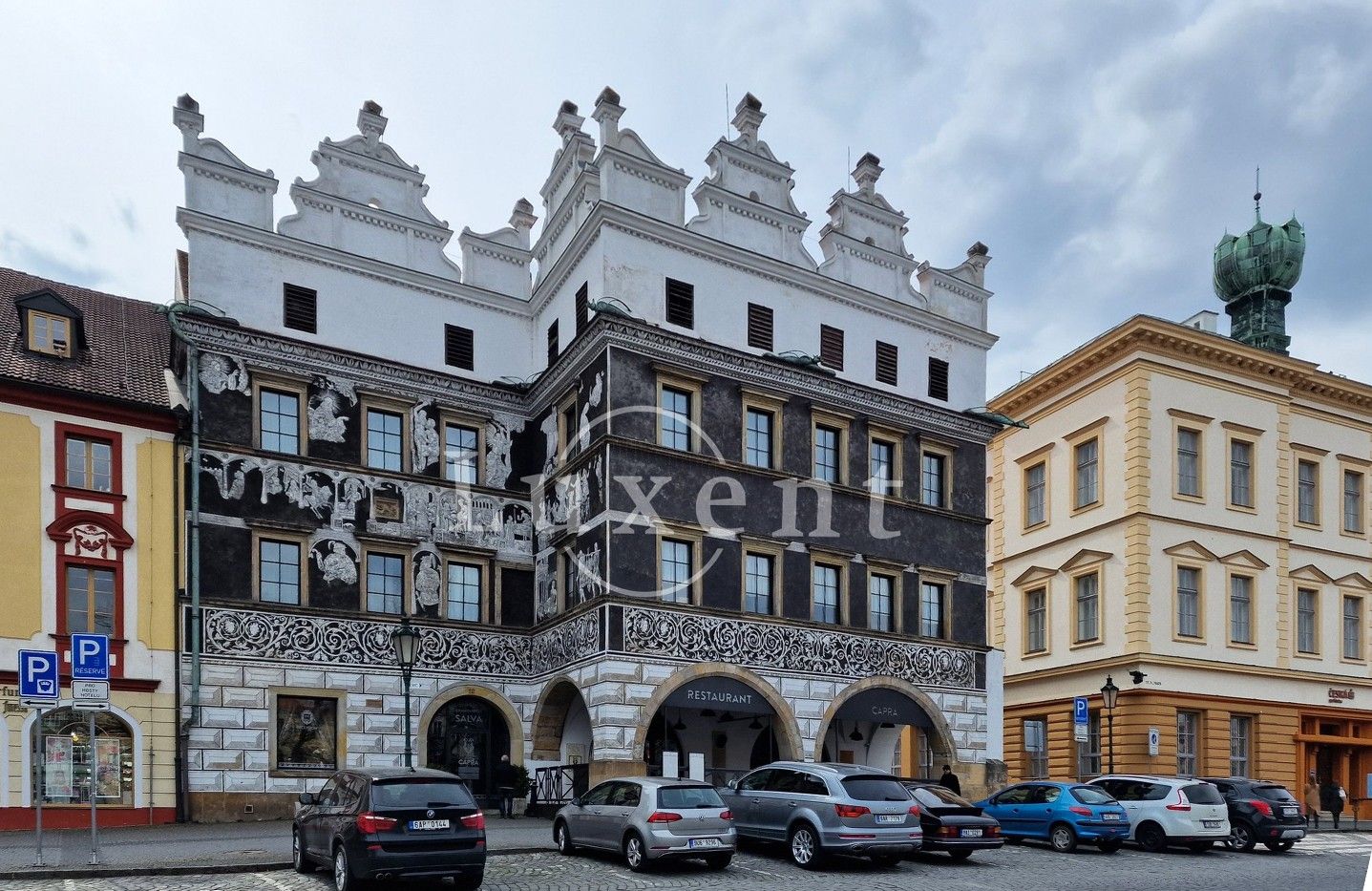 Billeder Renæssancehus i Litoměřice, Nordböhmen