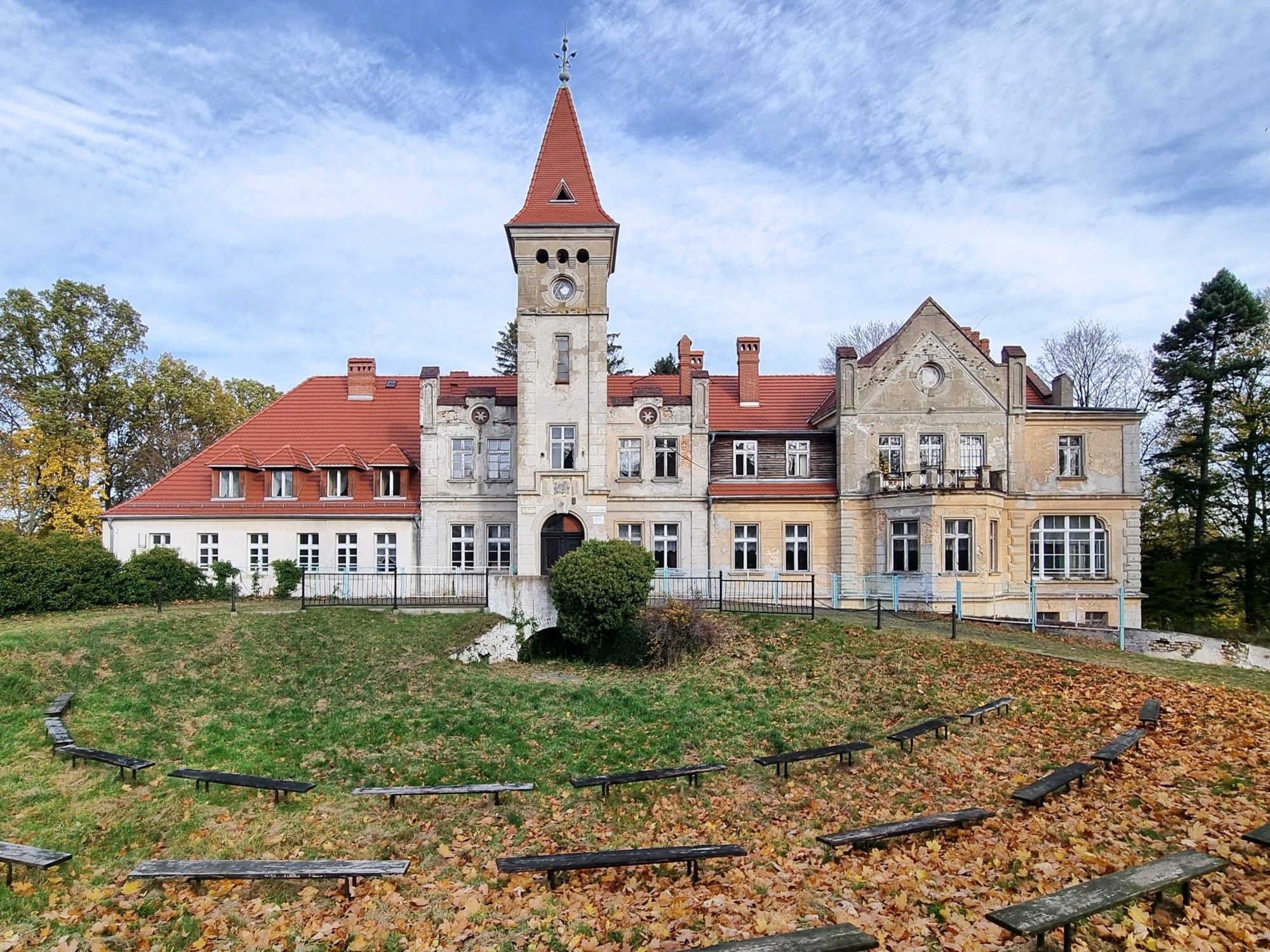 Fotos Herrenhaus bei Leśna in Niederschlesien