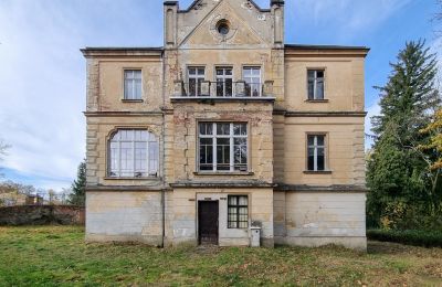 Schloss kaufen Grabiszyce Średnie, Niederschlesien, Seitenansicht