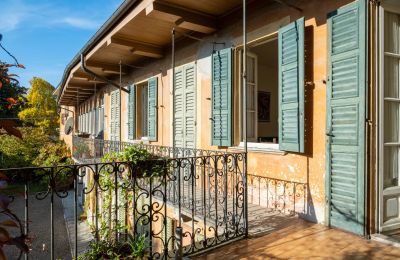 Historisk villa købe Miasino, Piemonte, Balkon