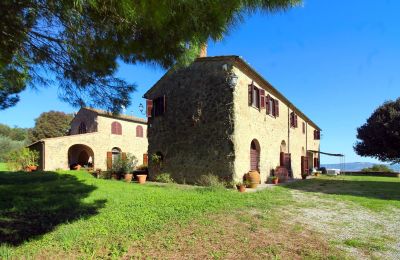 Lantgård till salu Montecatini Val di Cecina, Toscana, Utsikt utifrån