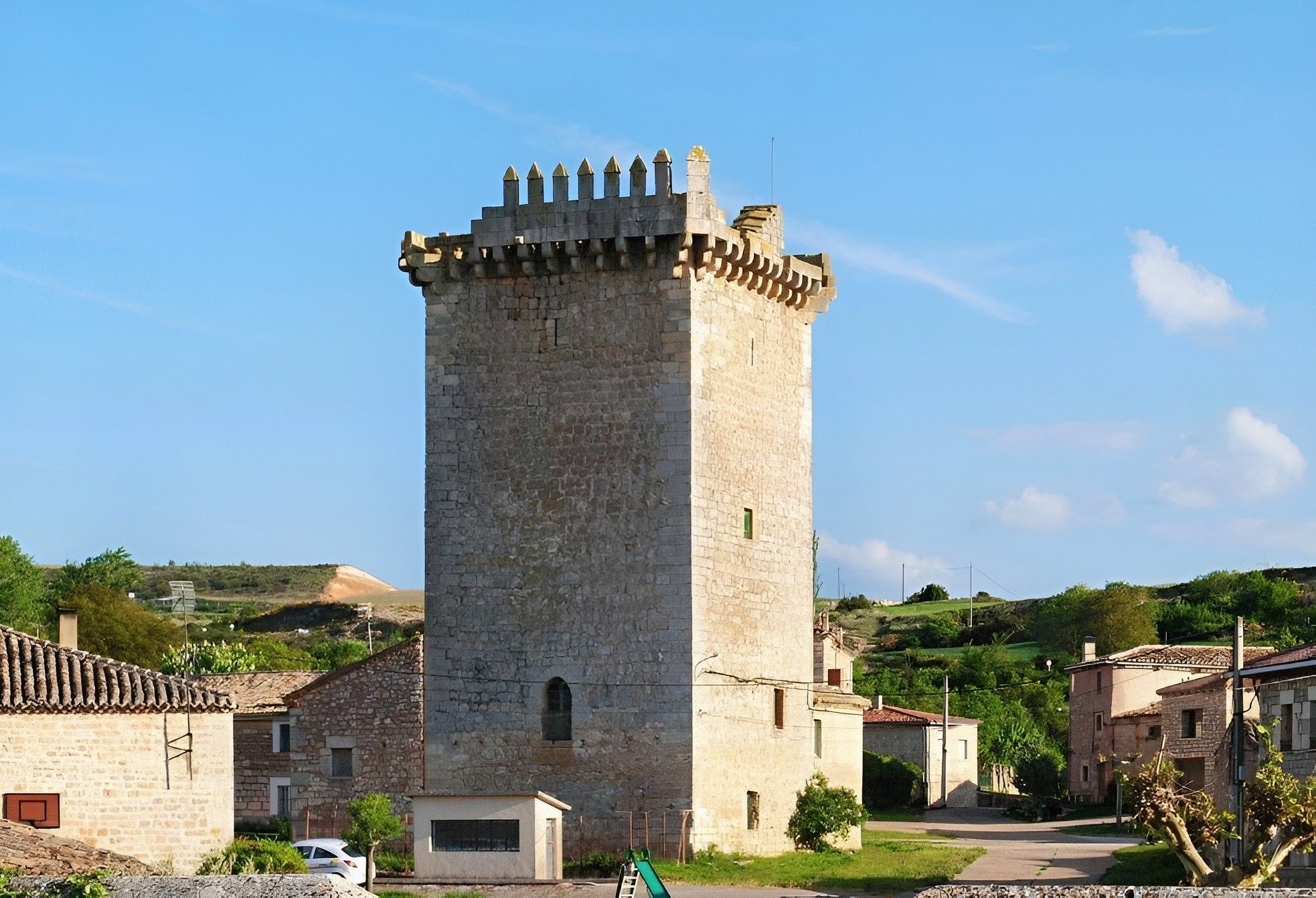 Bilder Middelaldertårnet i Villadiego - Nasjonalt monument i Castilla y León