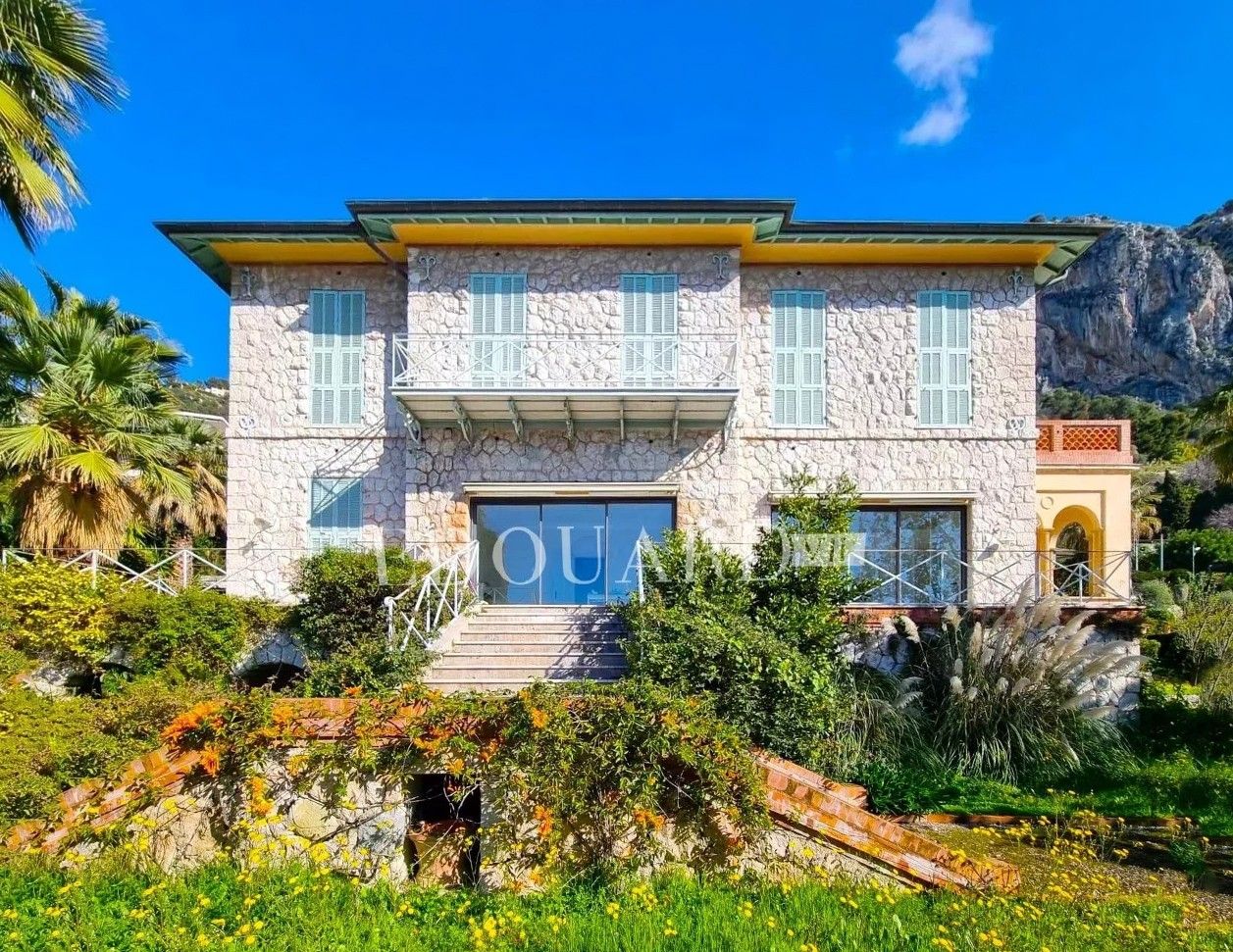 Billeder Historisk villa med havudsigt i Menton, Côte d'Azur