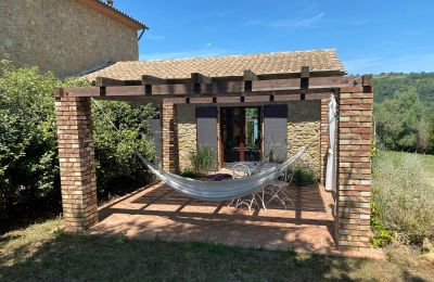 Landhus købe Montescudaio, Toscana, RIF 2185 Terrasse