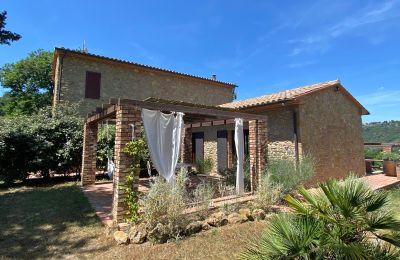 Landhaus kaufen Montescudaio, Toskana, RIF 2185 Rustico und Terrasse