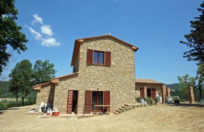 Landhus købe Montescudaio, Toscana, RIF 2185 Blick auf Gebäude