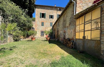 Historisk villa till salu Siena, Toscana, RIF 2937 Seitenansicht
