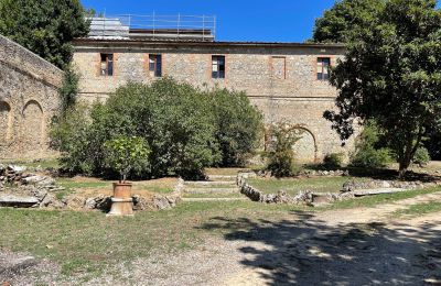 Historisk villa till salu Siena, Toscana, RIF 2937 Blick auf Gebäude