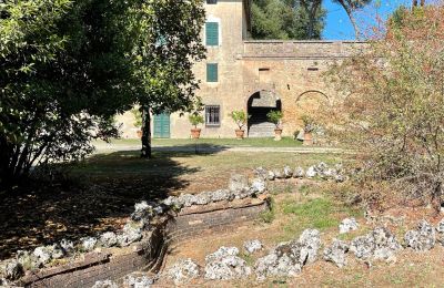 Historisk villa till salu Siena, Toscana, RIF 2937 Detailansicht Gebäude