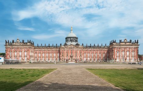 Potsdam, Neues Palais - Potsdam: Neues Palais