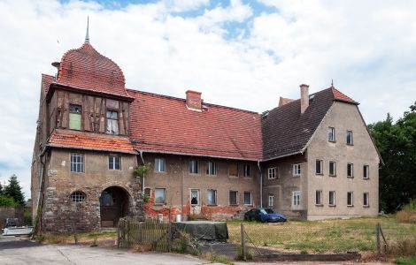 Pessin, Dorfstraße - Gutshaus in Pessin, Landkreis Havelland