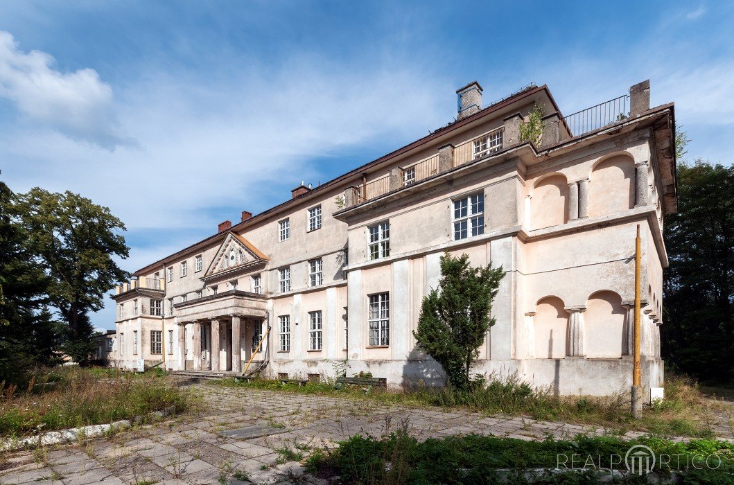 Schloss in Mosty (Speck), Westpommern, Mosty