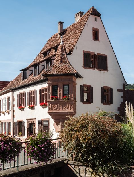 Wissembourg, Faubourg de Bitche - "Maison de l'ami Fritz"  - Renaissancehaus aus dem 16. Jahrhundert in Wissembourg