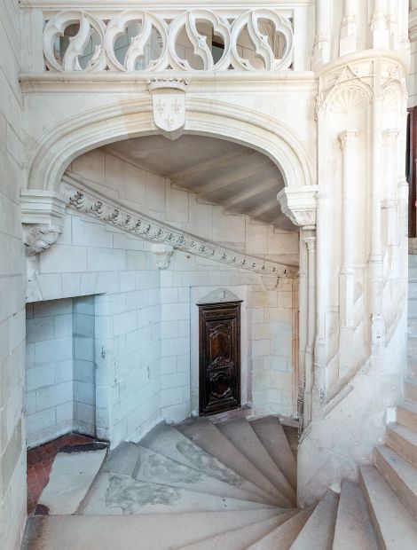  - Château de Chaumont: Wendeltreppe