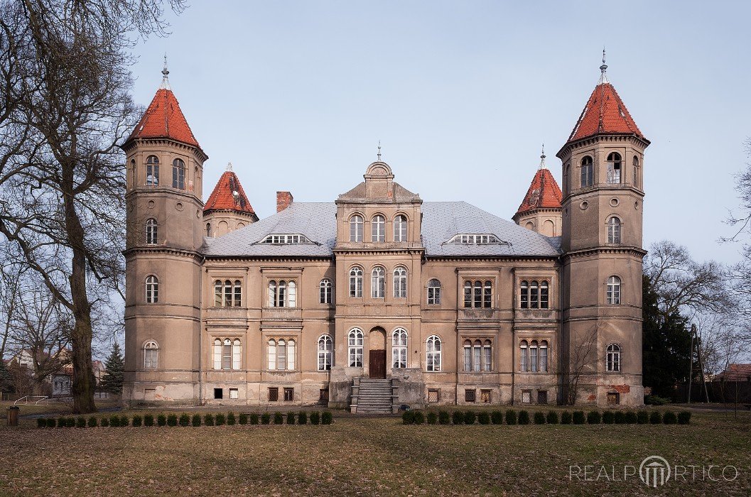 Schloss in Dąbrówka Wielkopolska (Groß Dammer), Dąbrówka Wielkopolska