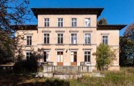 Hirschberg, Uferstraße - Villa des Lederfabrikanten Knoch in Hirschberg