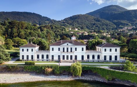 Bellagio, Via Paolo Carcano - Villor vid Comosjön: Villa Trivulzio i Bellagio