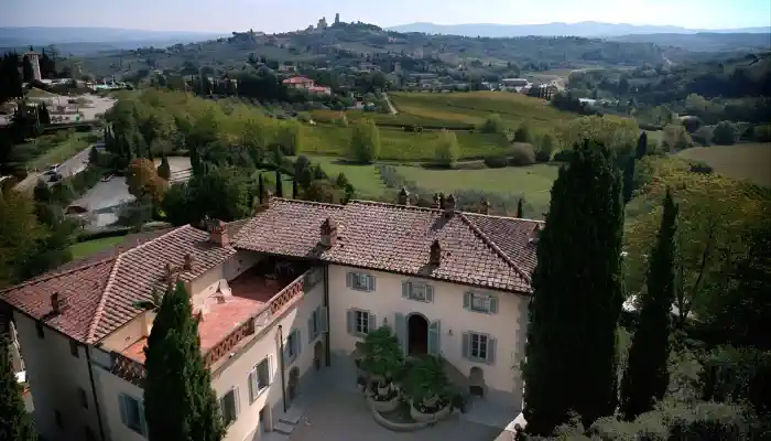 Historisk villa købe San Gimignano, Toscana,  Italien